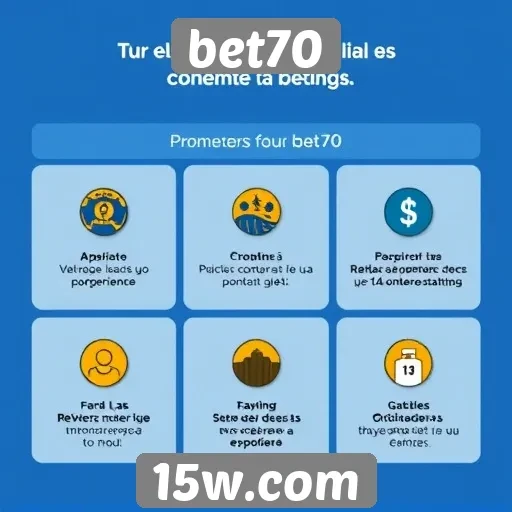 Análise das funcionalidades oferecidas pelo site bet70