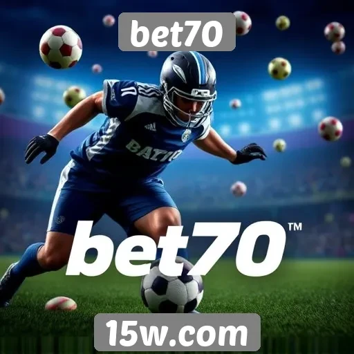 Variedade de jogos disponíveis na plataforma bet70
